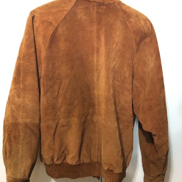 Greg Bell Genuine Leather Jacket Brown - Picture 2 of 8